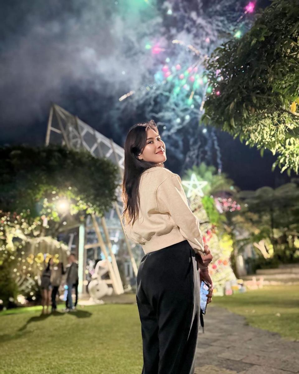 potret Syahnaz dan Jeje rayakan tahun baru di Puncak (instagram.com/syahnazs)