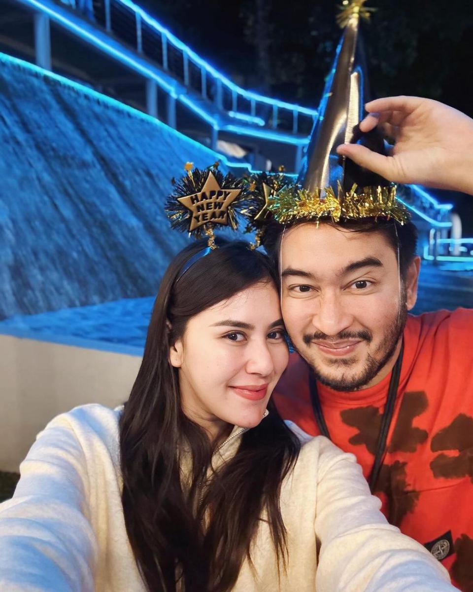 potret Syahnaz dan Jeje rayakan tahun baru di Puncak (instagram.com/ritchieismail)