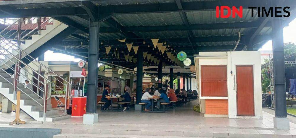 inin nastain IDN Times/ suasana di Kasungka Foodcourt