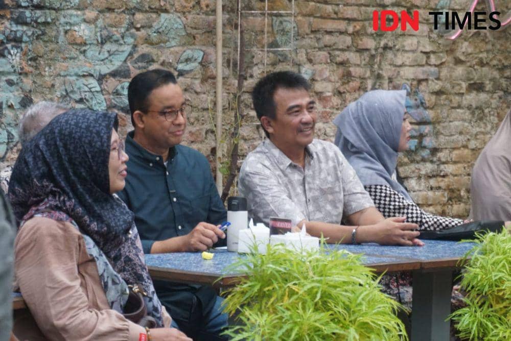 Anies Baswedan Kampanye di Live TikTok: Utamakan Dialog, Bukan Baliho (IDNTimes/Tunggul Damarjati)