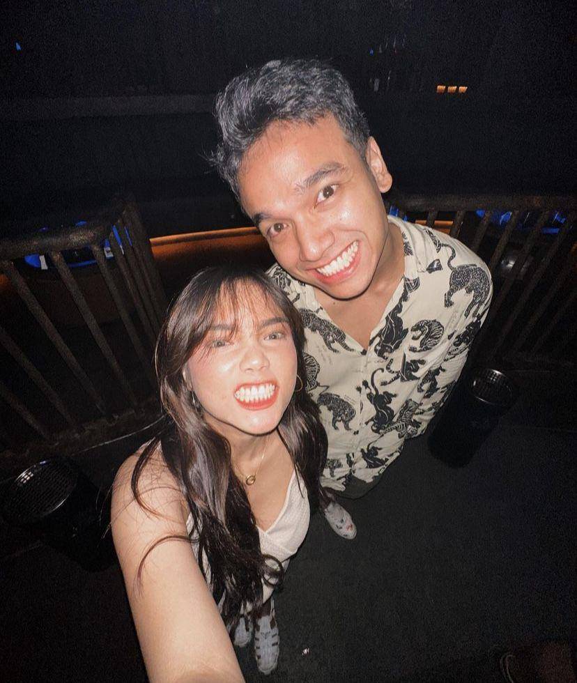 potret Fuji rayakan tahun baru di Bali (instagram.com/fuji_an)