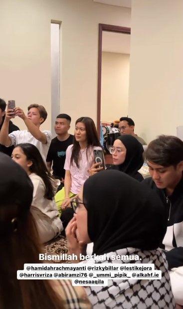 Lesti Kejora gelar pengajian (Instagram.com/lestikejora)