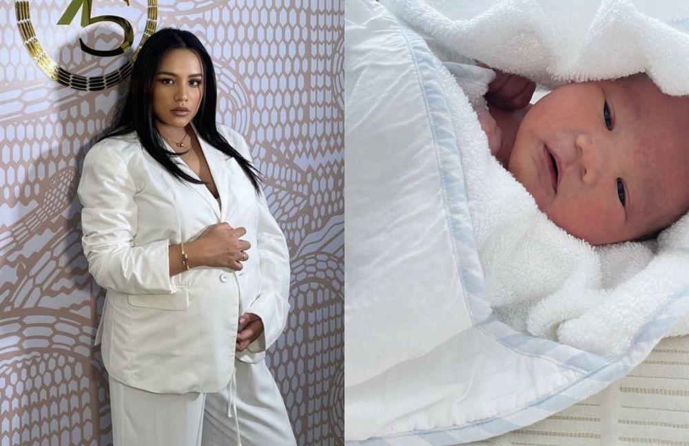 Potret Hamil Angel Pieters Hingga Lahiran Anak Pertama, Bayinya Gemas!