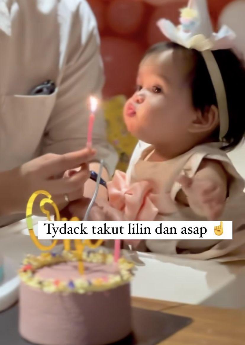 potret ultah ke-1 Shafanina, anak Tasya Kamila (Instagram.com/tasyakamila)