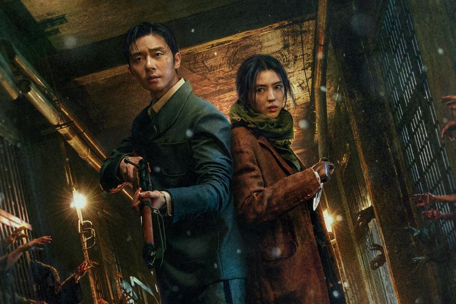 Park Seo Joon dan Han So Hee di Gyeongseong Creature (dok. Netflix/Gyeongseong Creature)