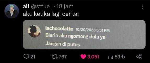 Meme kocak dari chat perselingkuhan pilot dan pramugari (x.com/stfue_)