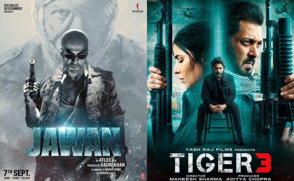 Jawan dan Tiger 3 (dok. Red Chillies Entertainment/Jawan | dok. Yash Raj Films/Tiger 3)