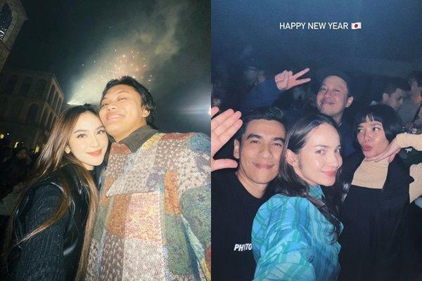 7 Potret Tahun Baru 2024 Artis Indonesia di Luar Negeri, Bikin Pengen