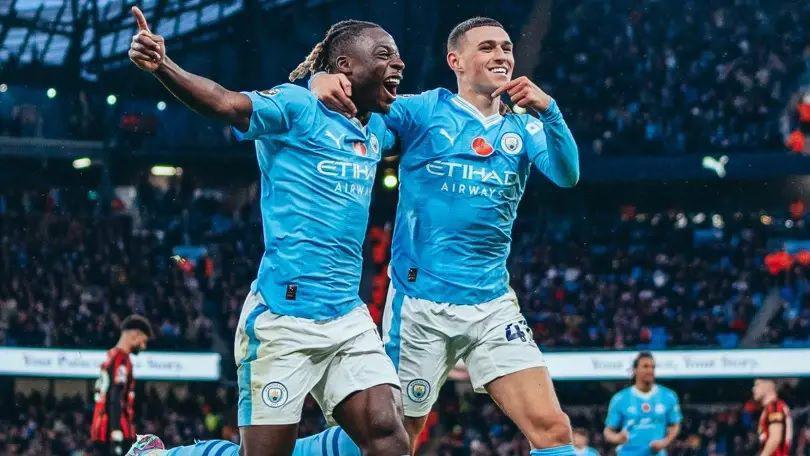Manchester City melawan Bournemouth di EPL 2023/2024. (mancity.com)