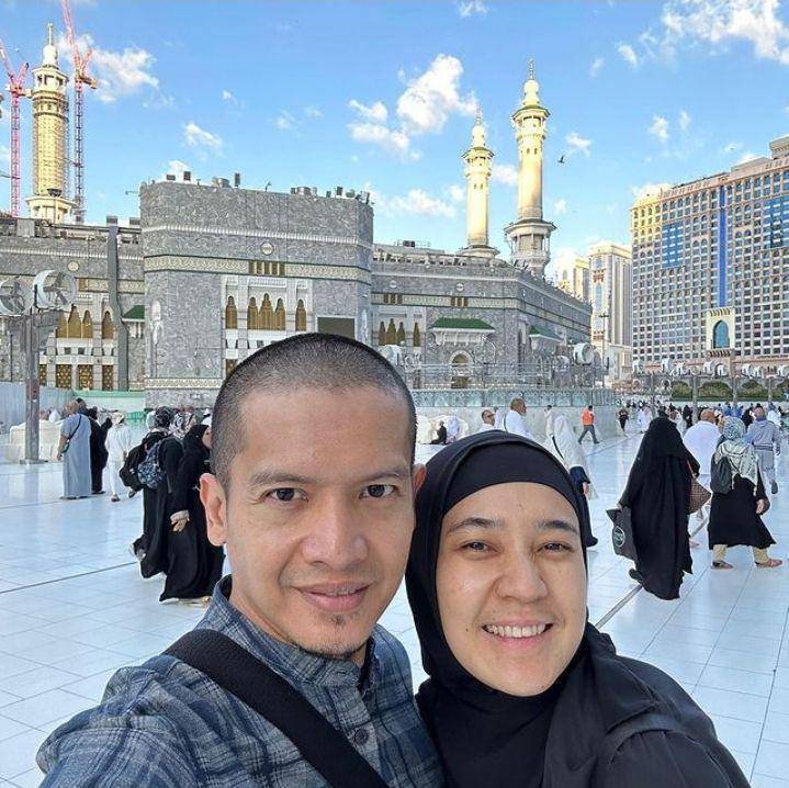 potret artis saat umrah (instagram.com/dimasseto_1)