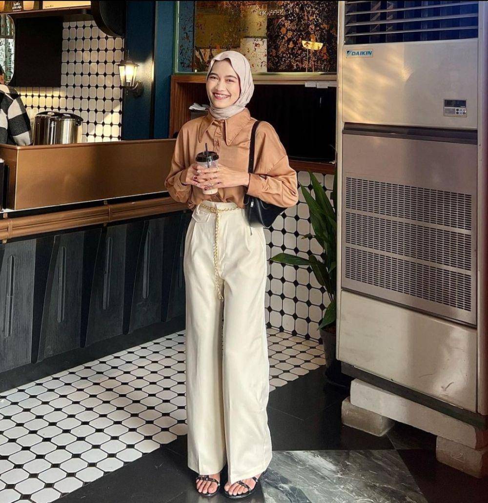 OOTD smart casual ala Nurwinda Yuliana(instagram.com/windaalyna)