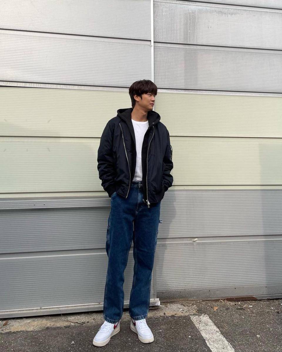 layering style ala Na In Woo (instagram.com/10042n00/)