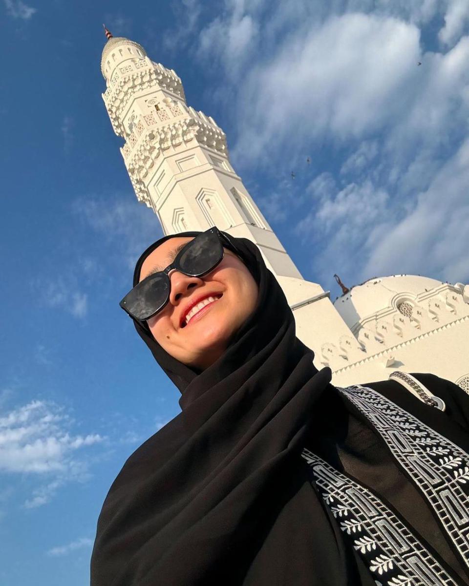 potret Febby Rastanty umrah (instagram.com/febbyrastanty)