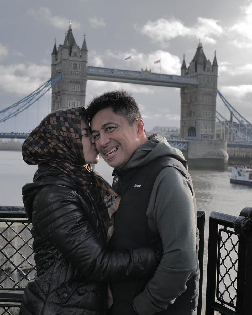 potret liburan Alya Rohali di London (instagram.com/arohali)