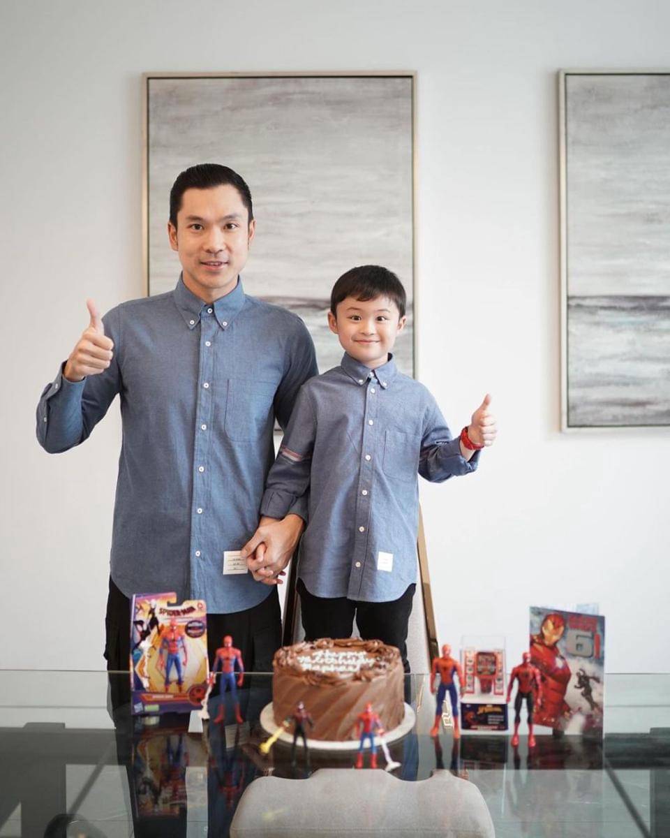 ulang tahun Raphael Moeis (instagram.com/sandradewi88)