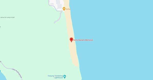 Lokasi Kento Nanami Memorial ( Dok. Google Maps )