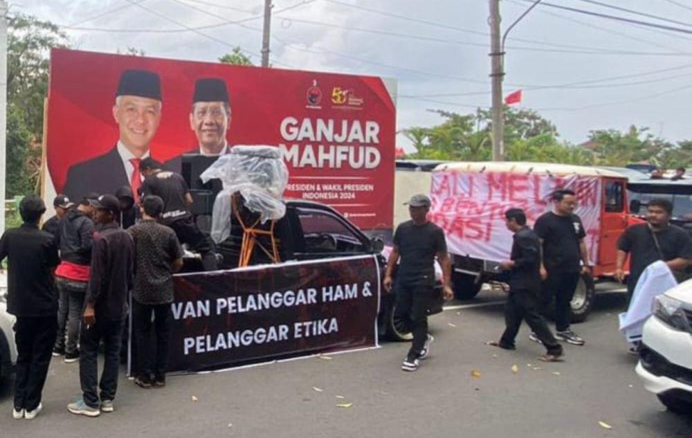 Relawan Ganjar Aksi Solidaritas dan Doa Bersama untuk Korban Kekerasan