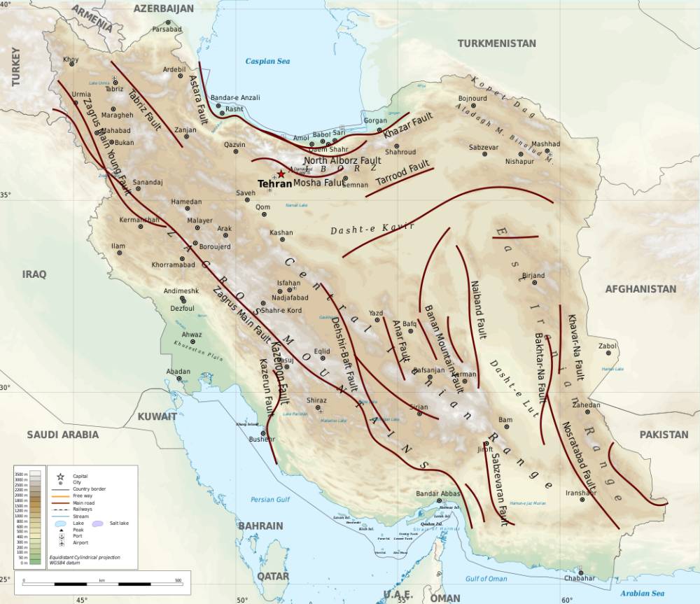 potret lempeng Iran (commons.wikimedia.org/Yamaha5)