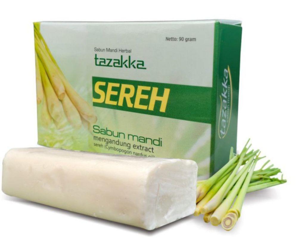 Tazakka Sabun Sereh (tokopedia.com/griyaherbabekasi)
