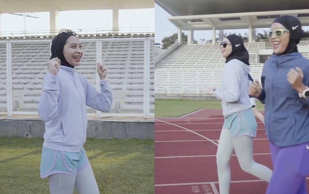 potret Ira Nandha perdana ikutan event lari (Instagram.com/iranndha)