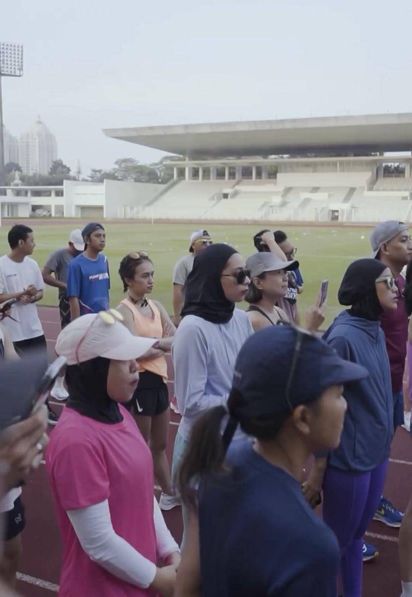 potret Ira Nandha perdana ikutan event lari (Instagram.com/iranndha)