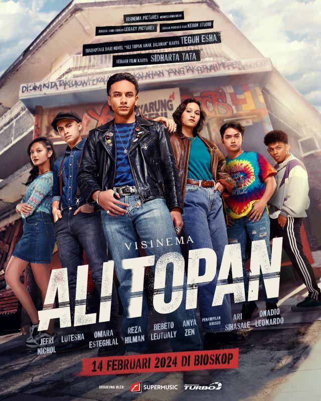 Film Ali Topan dijadwalkan akan tayang di seluruh bioskop Indonesia mulai 14 Februari 2024. (Dok. Visinema Pictures).