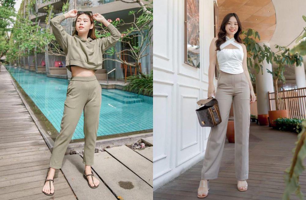 9 Pilihan OOTD Bernuansa Earth Tone ala Molita Lin, Tampil Kalem