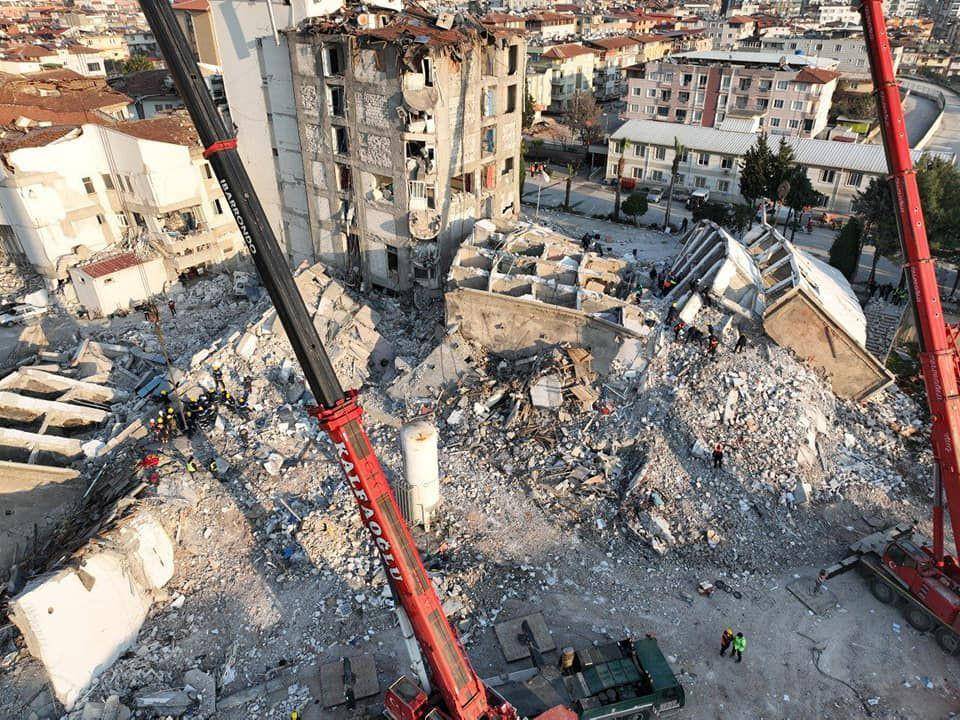 potret dampak gempa di Hatay, Turki pada 2023 (commons.wikimedia.org/State Emergency Service of Ukraine)