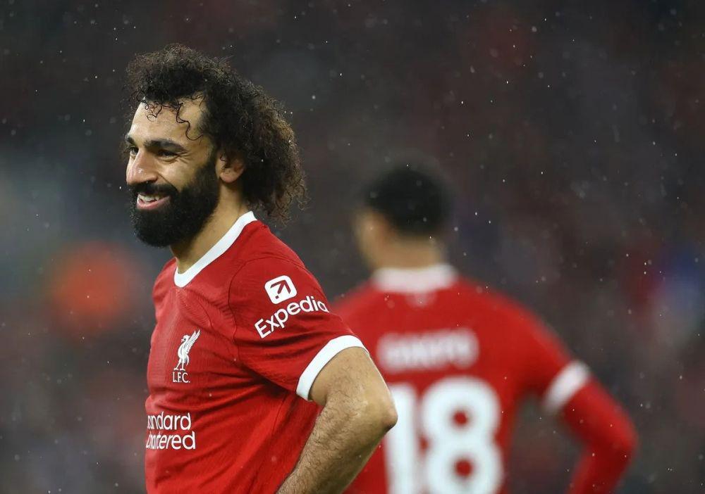 Potret Mohamed Salah saat Liverpool melawan Newcastle, Selasa (1/1/2024). (premierleague.com).