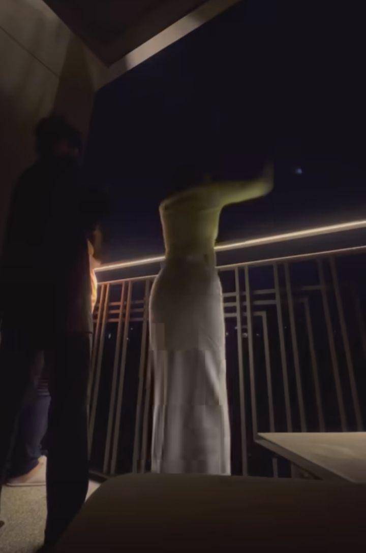 Momen Malam Tahun Baruan Shenina Cinnamon dan Angga Yunanda (Instagram.com/angga)