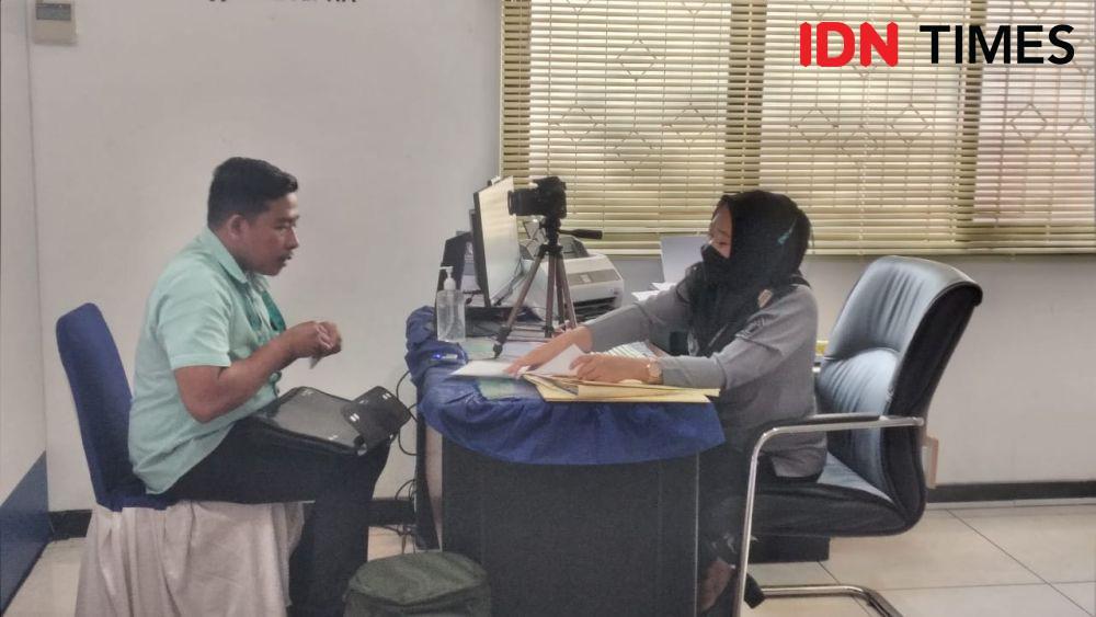 Pemohon paspor di Kantor Imigrasi Kelas II Non TPI Madiun meningkat. IDN Times/ Riyanto