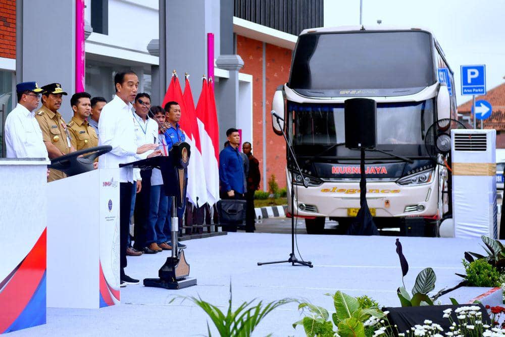 Presiden Jokowi Resmikan 4 Terminal Sekaligus (dok. Sekretariat Presiden)