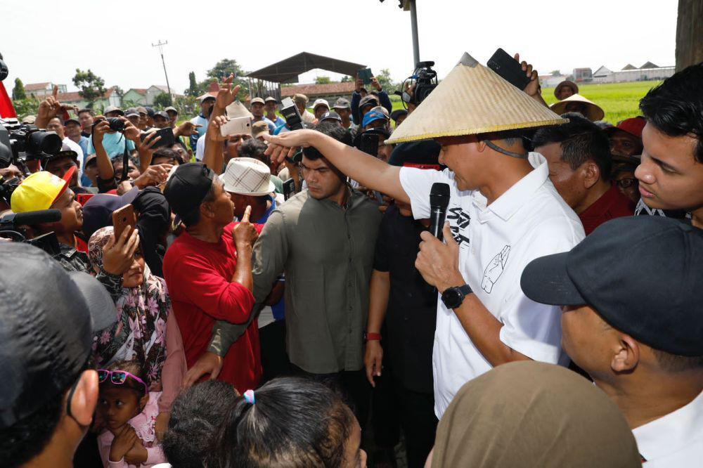 Ganjar Pranowo berkampanye di Demak, Jawa Tengah, pada Selasa (2/1/2024) (IDN Times/Istimewa)