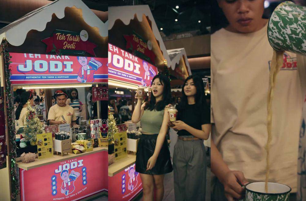 Teh Tarik Jodi di Living World Denpasar. (Instagram.com/tehtarikjodi.bali)