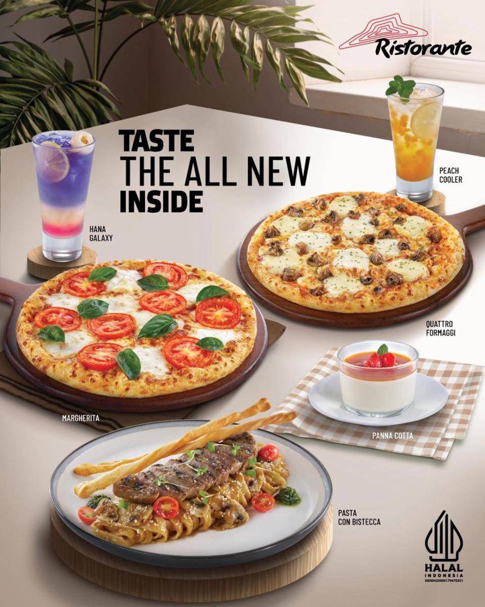 Menu Gourmet di Pizza Hut Ristorante 2024 (instagram.com/pizzahut.indonesia)