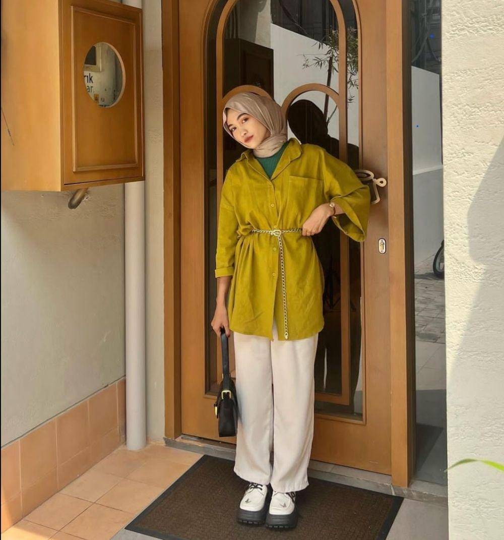 OOTD smart casual ala Nurwinda Yuliana(instagram.com/windaalyna)