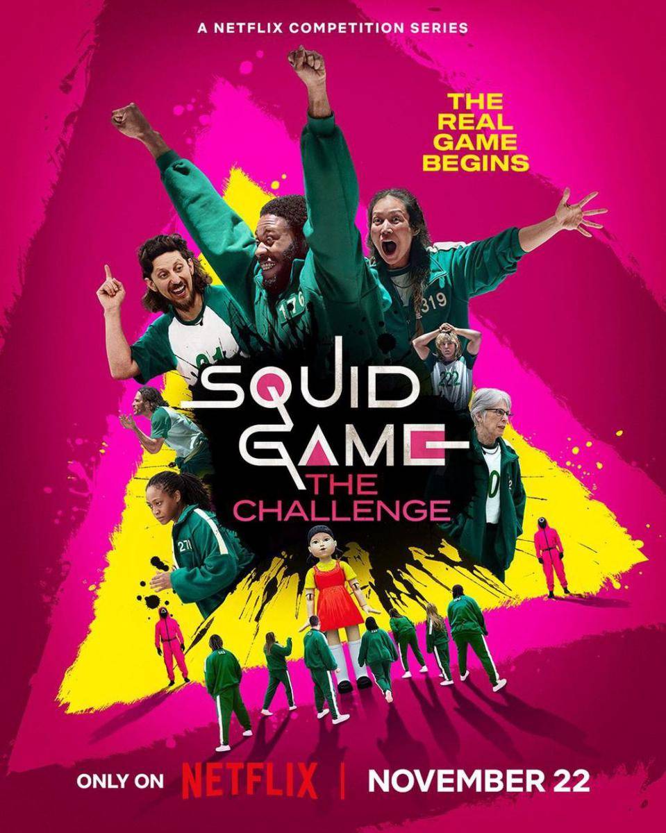 Poster Squid Game The Challenge (instagram.com/netflixkr)