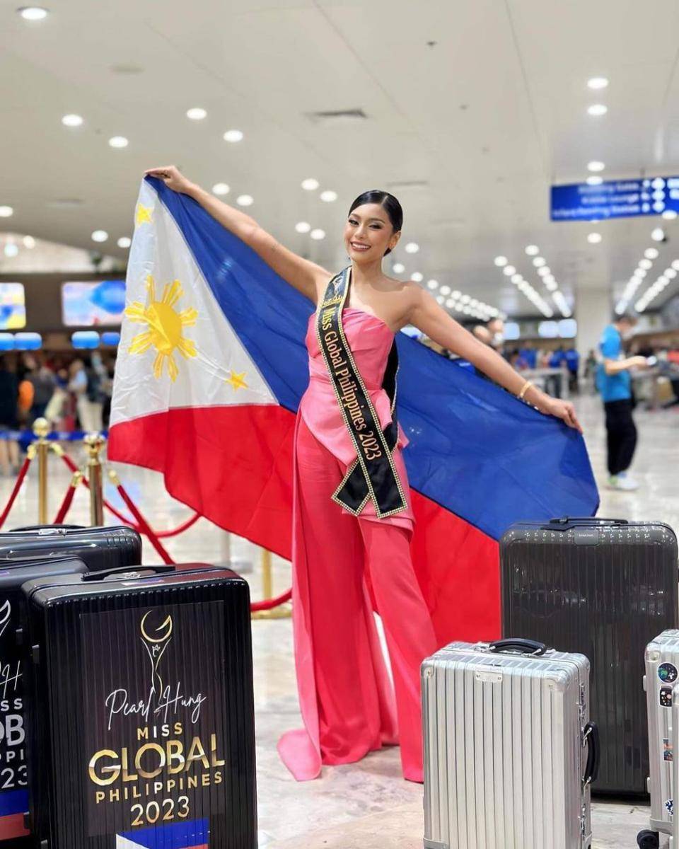 Potret Keberangkatan Finalis Miss Global 2023 ke Kamboja (Instagram.com/pearlhunggg)