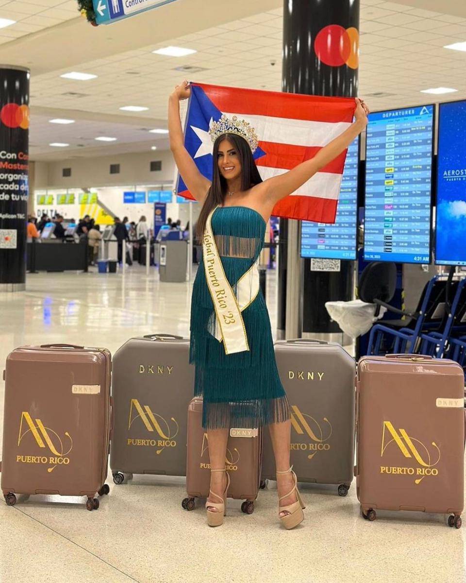 Potret Keberangkatan Finalis Miss Global 2023 ke Kamboja (Instagram.com/ashley.melendezpr)
