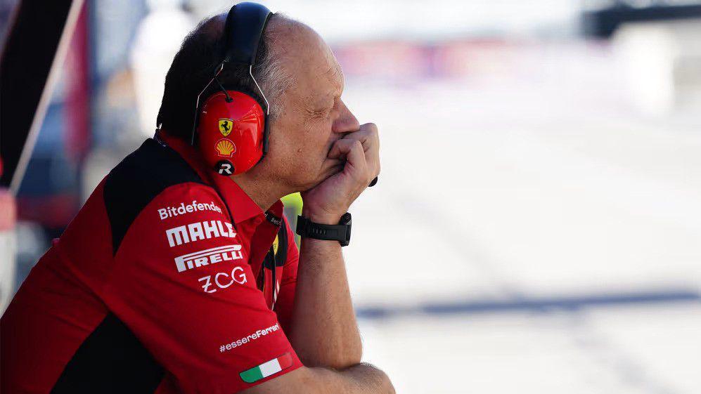 Team principal Ferrari, Frederic Vasseur (formula1.com)