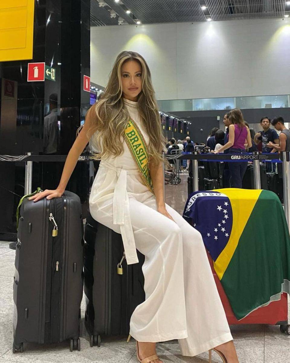 Potret Keberangkatan Finalis Miss Global 2023 ke Kamboja (Instagram.com/marcelaaraki)