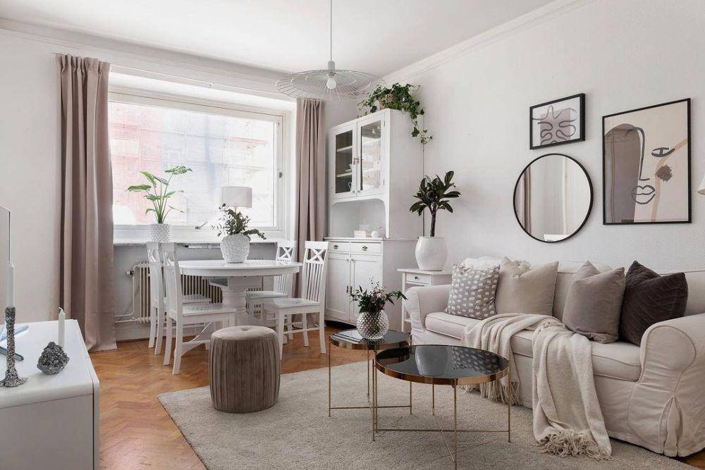 Dapur open spac. (instagram.com/scandinavianhomes)