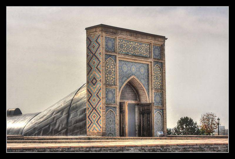 ilustrasi observatorium Ulugh Beg (flickr.com/Daniel Mennerich)