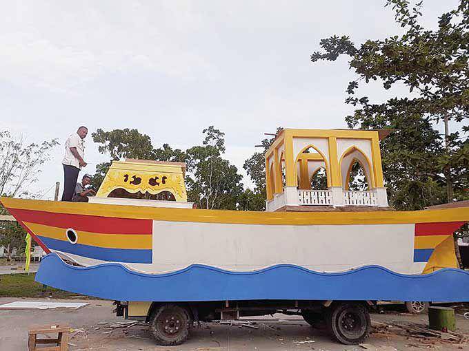 miniatur Lancang Kuning (dlhrohil.rohilkab.go.id)