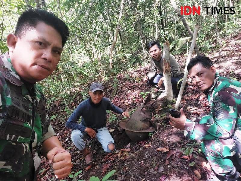 Koramil di Penajam Amankan Bom Peninggalan Perang Dunia 2