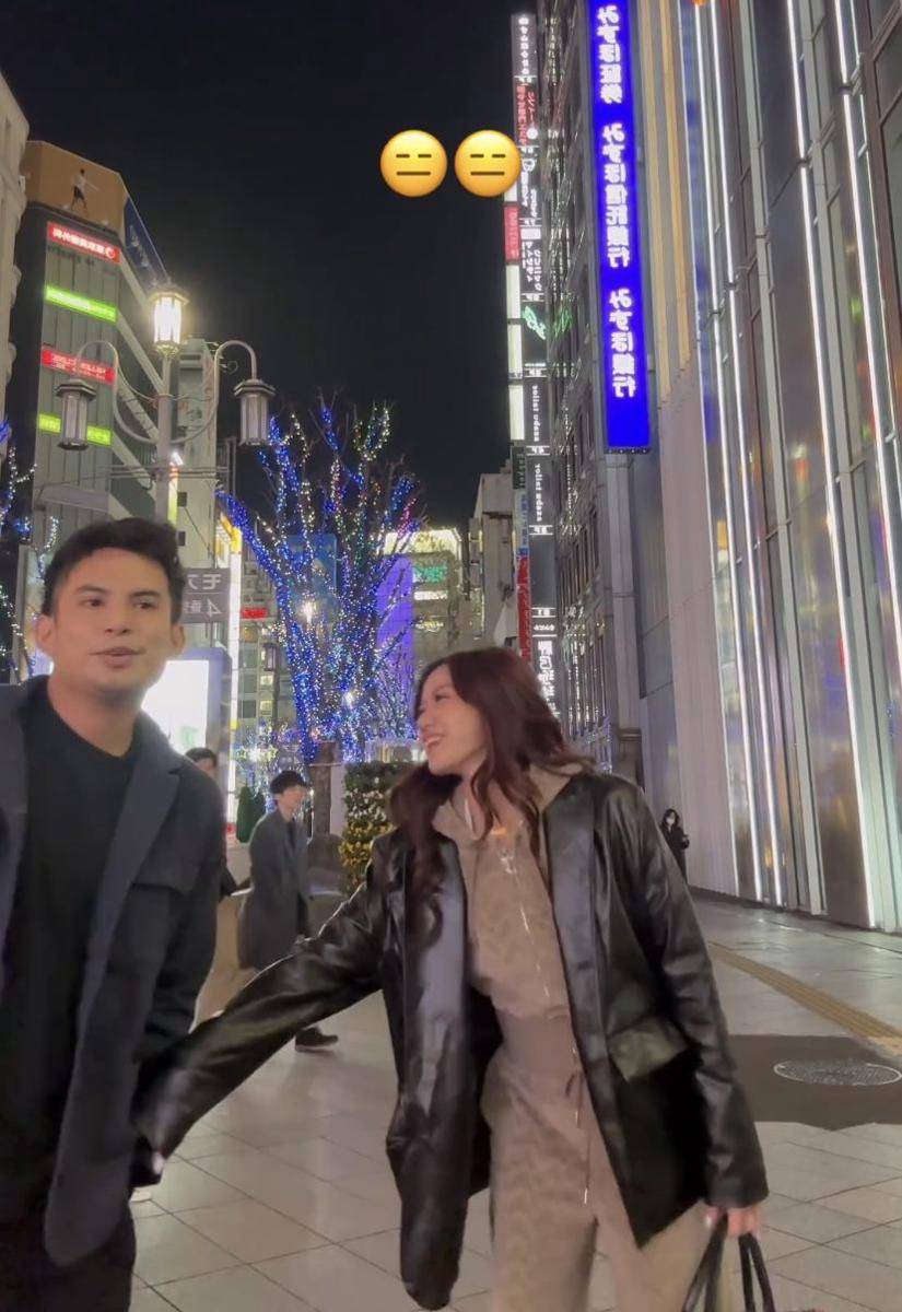 potret Okin dan Regina Phoenix liburan di Jepang (Instagram.com/reginaaphx)