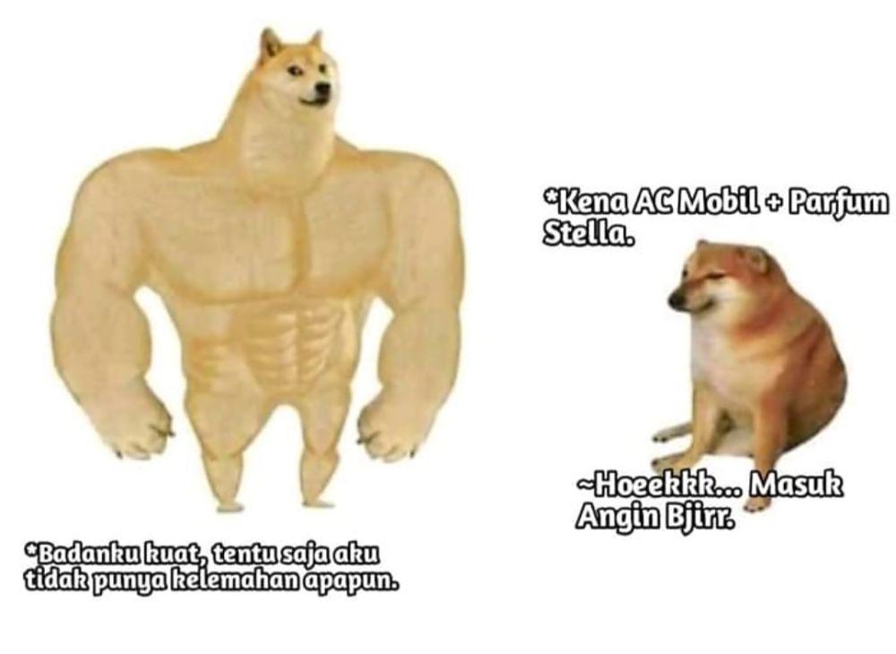 meme mental kuat vs. lemah (instagram.com/meme_samp4h)