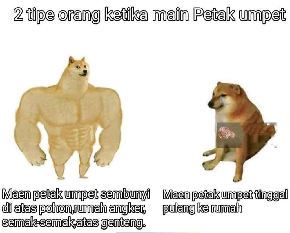 meme mental kuat vs. lemah (instagram.com/rumah_shitmeme.id)