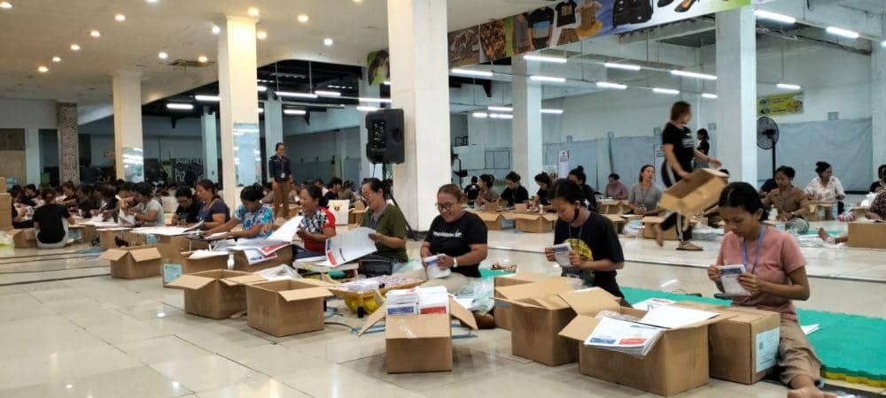 KPU Tabanan Kekurangan Tenaga Pelipat Surat Suara