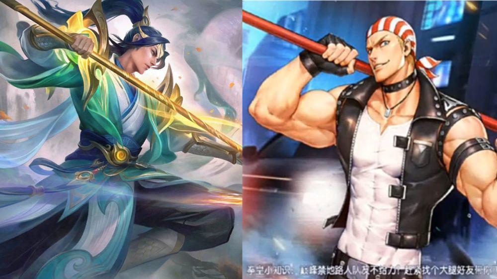 Zilong dan Billy Kane (dok. Moonton | dok. SNK Corporation/Mobile Legends | King of Fighters: Destiny)